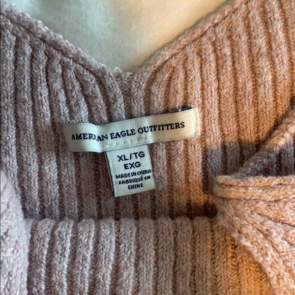 Pink knit tank top - Picture 4 of 4